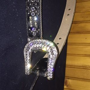 BB Simon Swarovski Crystal Belt